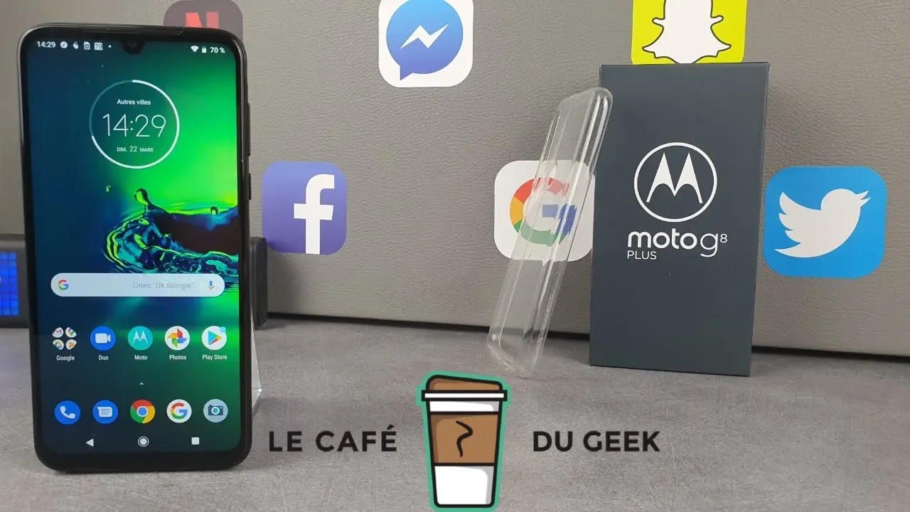 Vido-Test de Motorola Moto G8 Plus par Espritnewgen