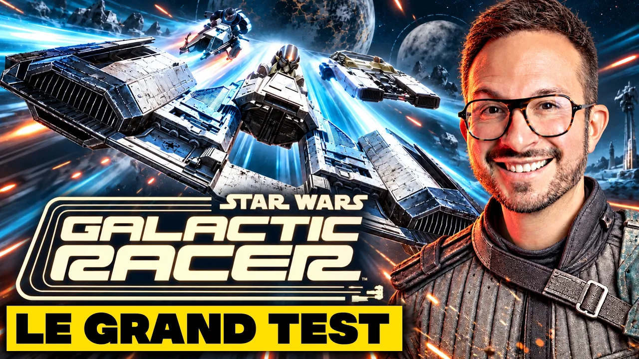 Vid�o-Test de Star Wars Galactic Racer par Julien Chi�ze