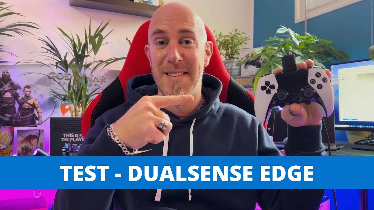 Vido-Test de Sony DualSense Edge par PlayerOne.tv