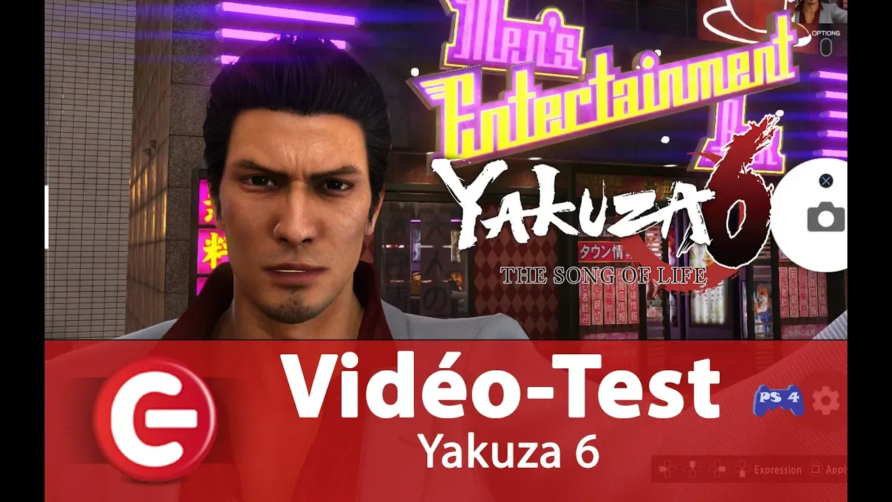 Vido-Test de Yakuza 6 par ConsoleFun