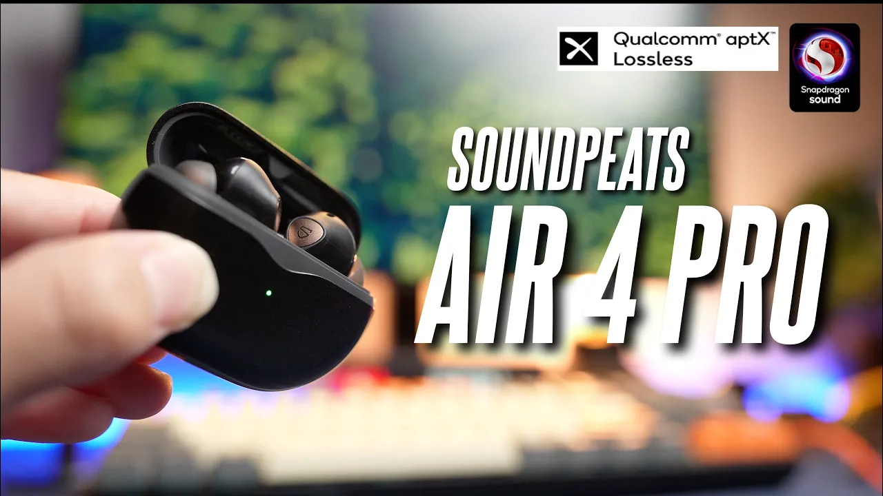 Vido-Test de SoundPeats Air 4 par Sean Talks Tech
