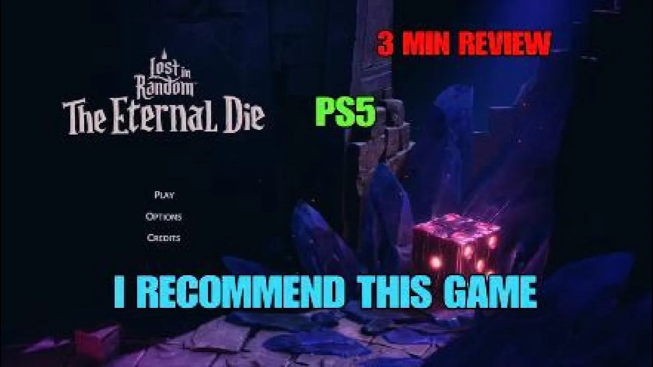 Vidéo-Test de Lost in Random The Eternal Die par GRIMREAPERSAGE