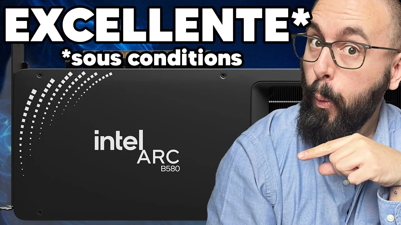 Vidéo-Test de Intel Arc B580 par OtaXou