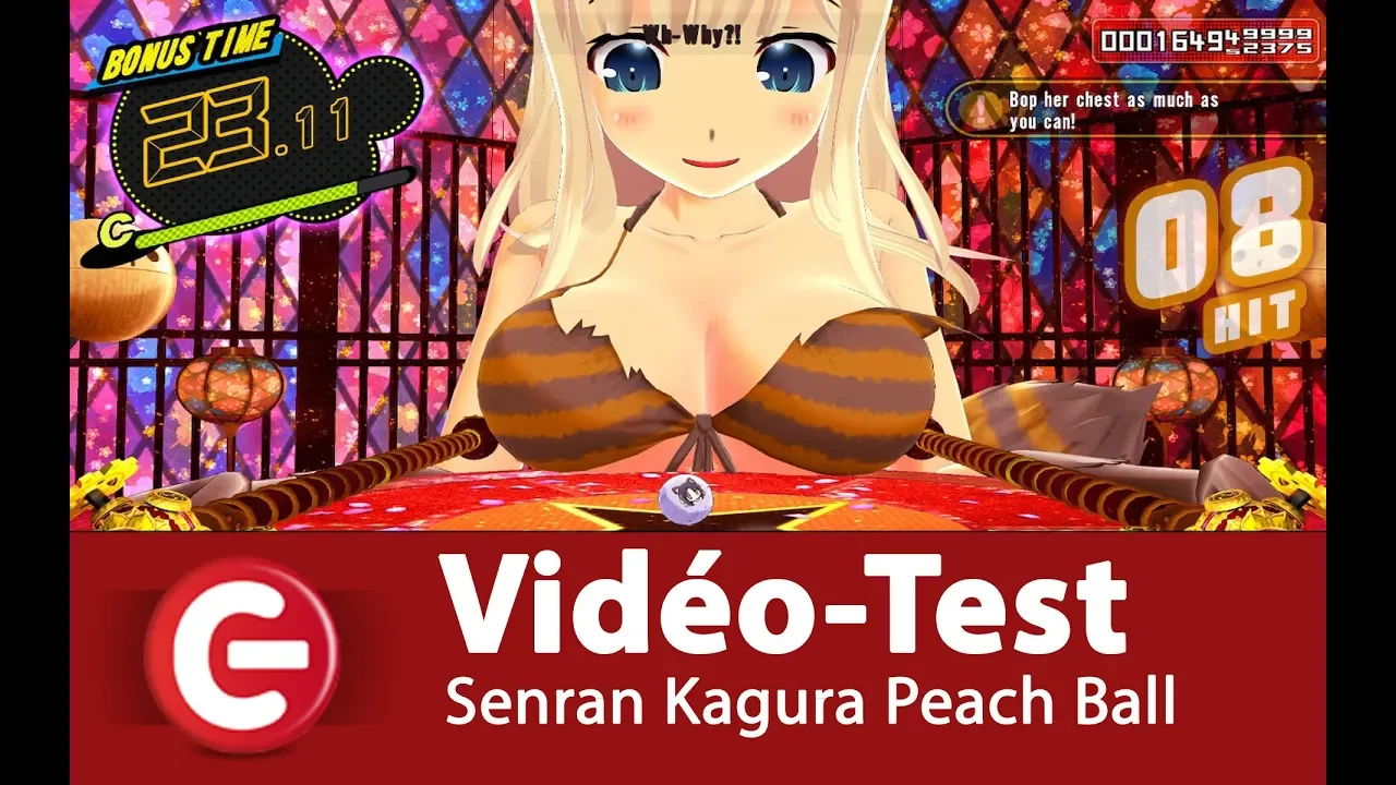 Vido-Test de Senran Kagura Peach Ball par ConsoleFun