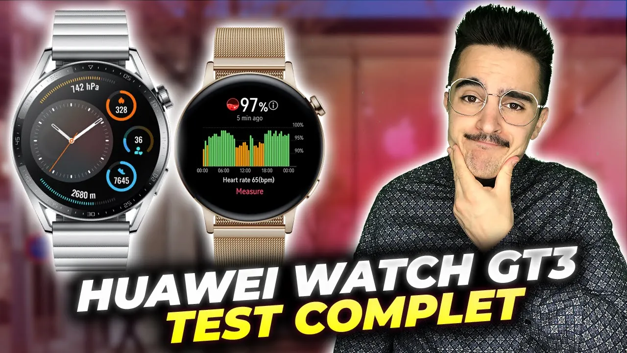 Vido-Test de Huawei Watch GT par Pannacotech