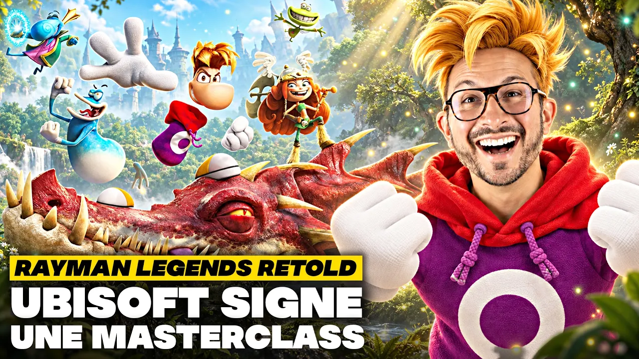 Vid�o-Test de Rayman Legends Retold par Julien Chi�ze