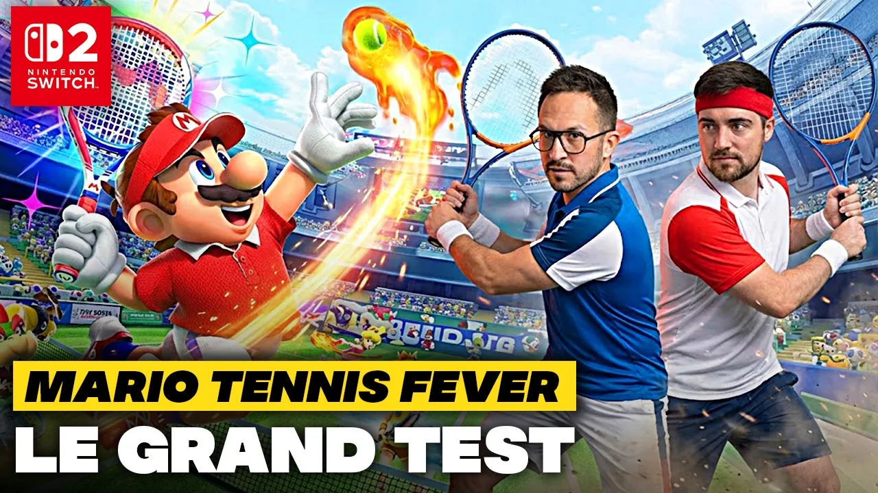 Vid�o-Test de Mario Tennis Fever par Julien Chi�ze