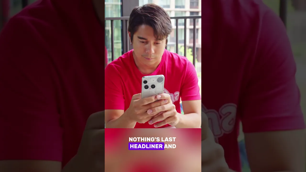 Vidéo-Test de Nothing Phone 3 par GSMArena