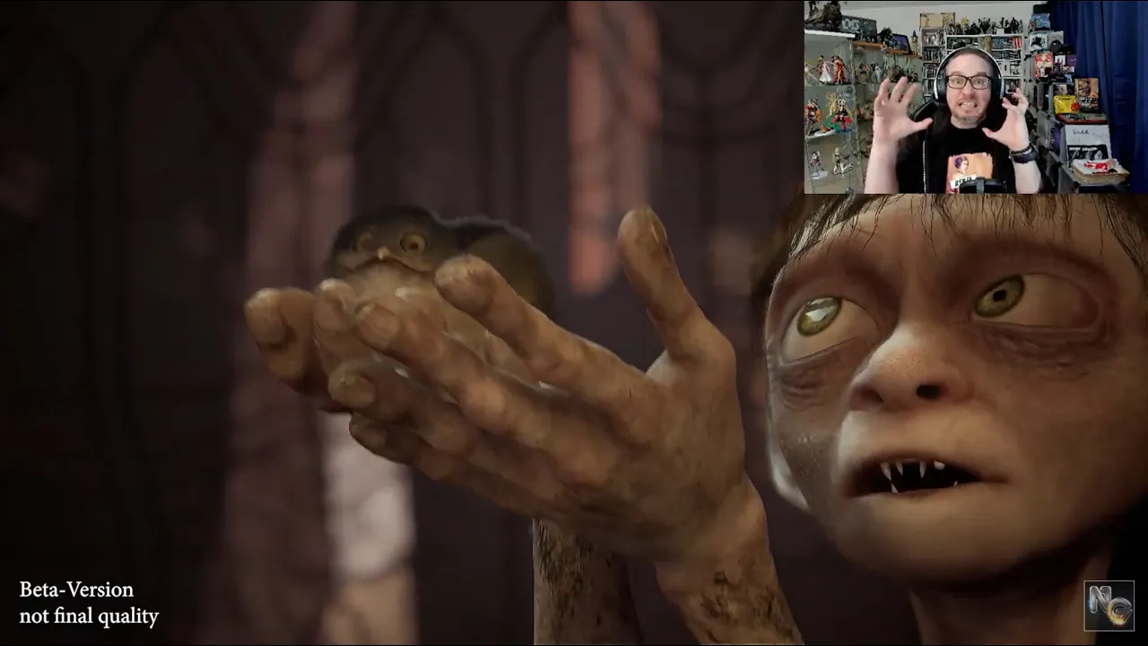 Vido-Test de Lord of the Rings Gollum par N-Gamz
