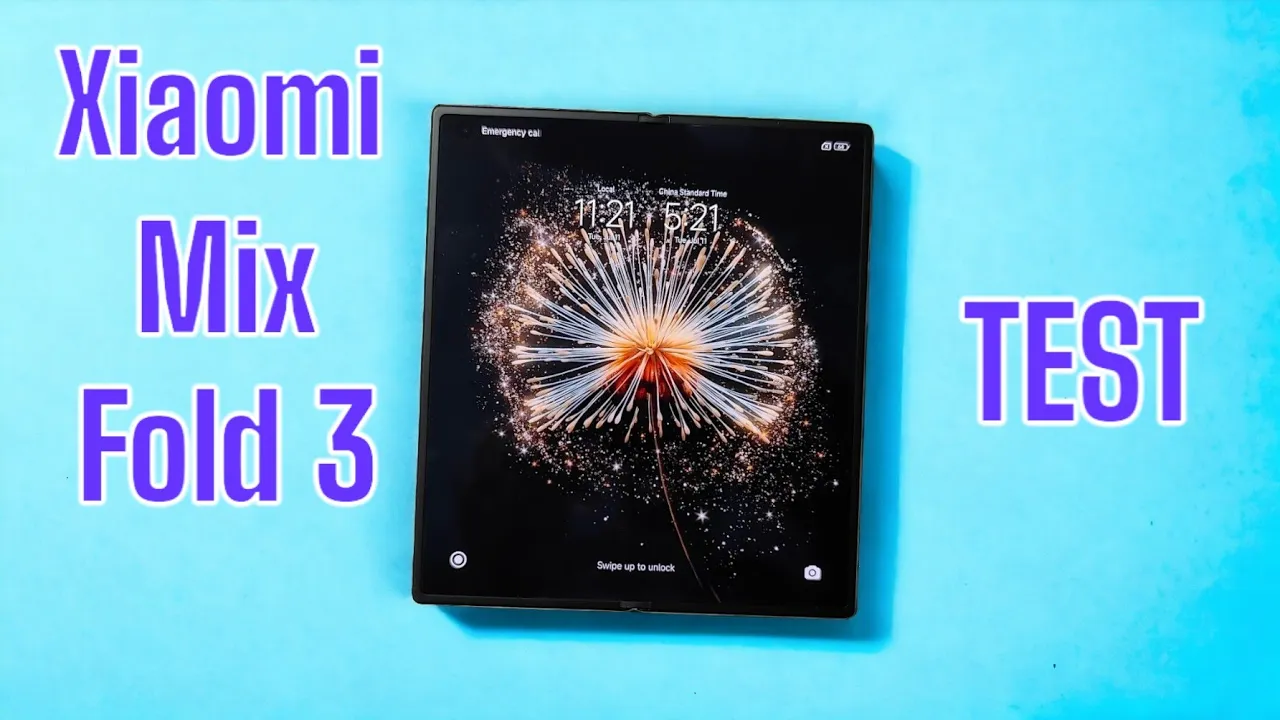 Vido-Test de Xiaomi Mix Fold 3 par Espritnewgen