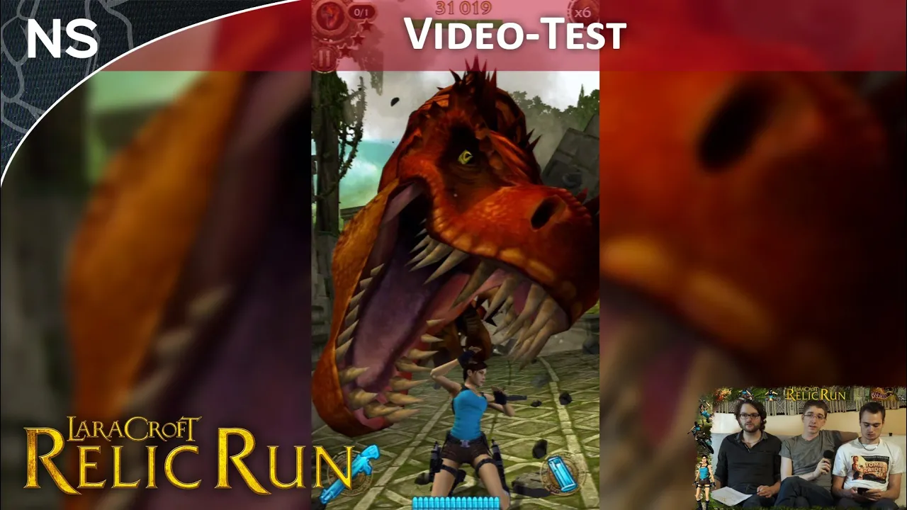 Vido-Test de Lara Croft Relic Run par The NayShow
