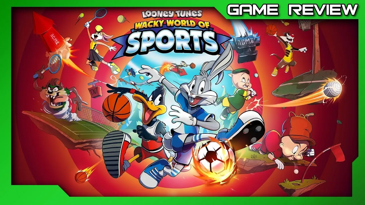 Vido-Test de Looney Tunes Wacky World of Sports par XBL Party Podcast