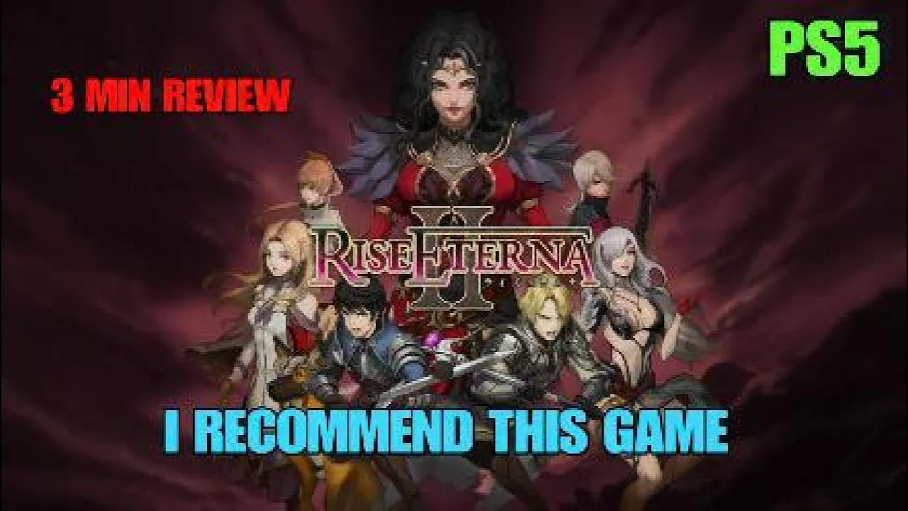 Vido-Test de Rise Eterna 2 par GRIMREAPERSAGE