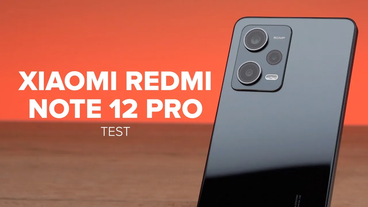 Vido-Test de Xiaomi Redmi Note 12 Pro par Computer Bild