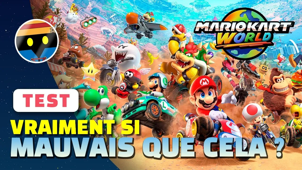 Vido-Test de Mario Kart World par Bibi300