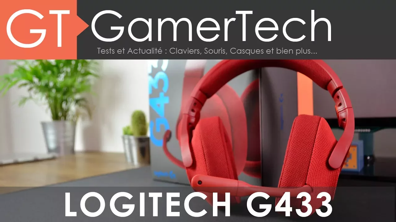 Vido-Test de Logitech G433 par GamerTech