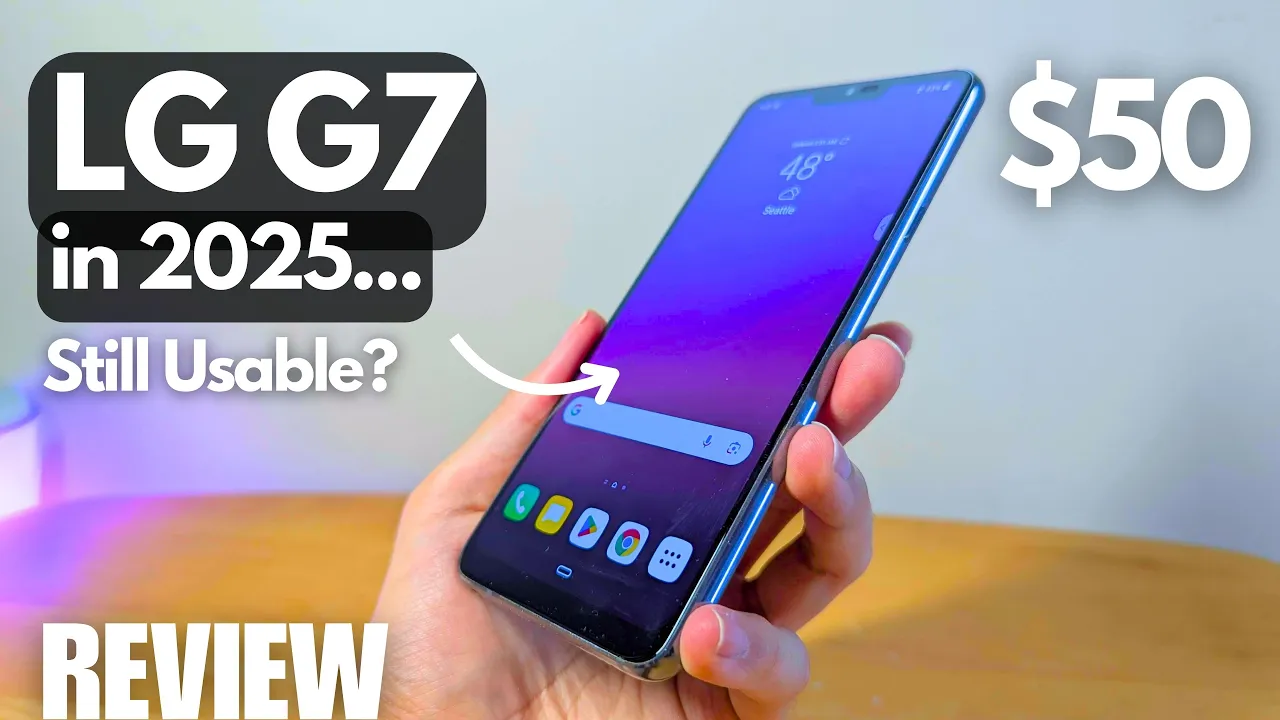 Vidéo-Test de LG G7 par OSReviews