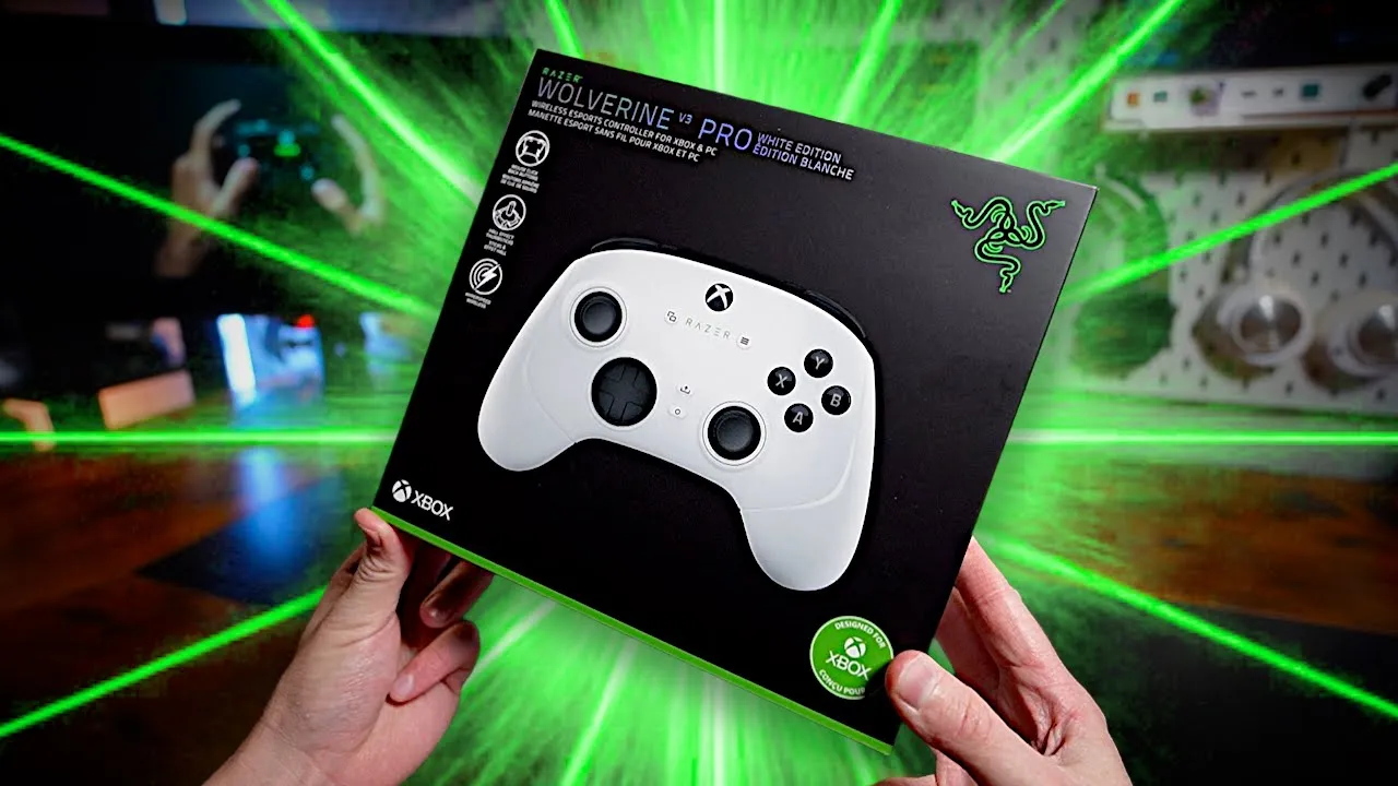 Vid�o-Test de Razer Wolverine V3 Pro par JampackSam