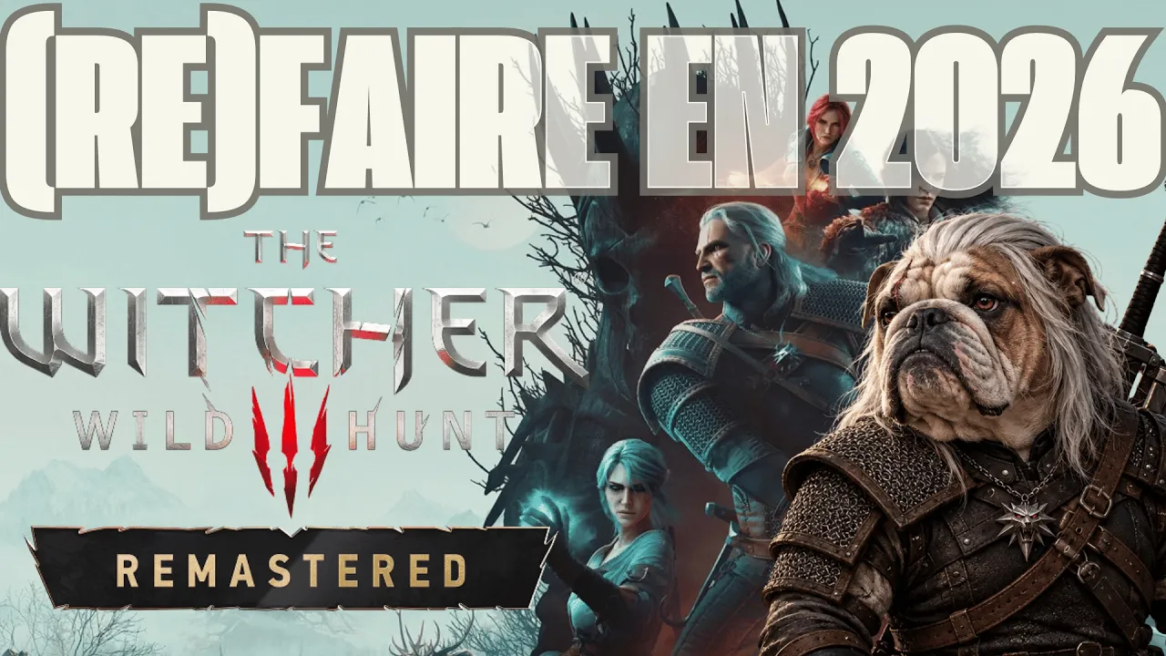 Vid�o-Test de The Witcher 3 Remastered par The Share Players