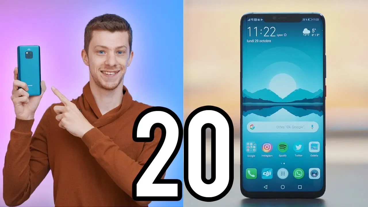 Vido-Test de Huawei Mate 20 par Steven
