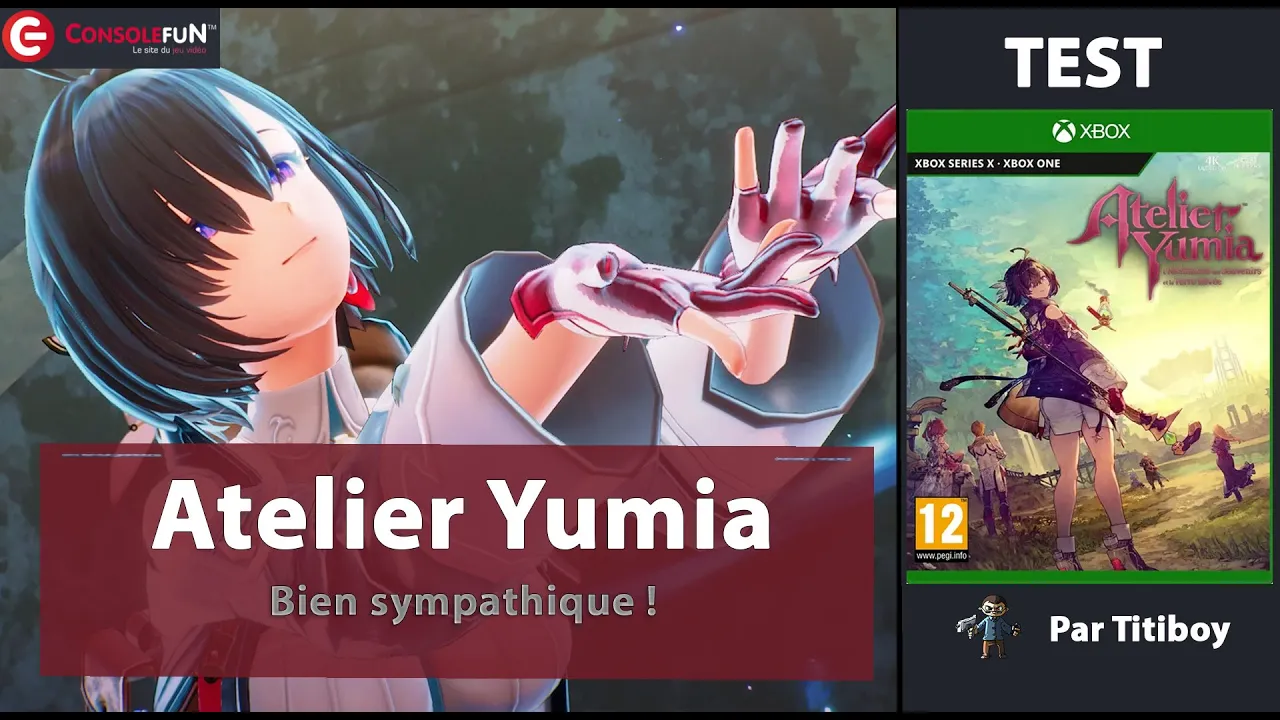 Vido-Test de Atelier Yumia: The Alchemist of Memories par ConsoleFun