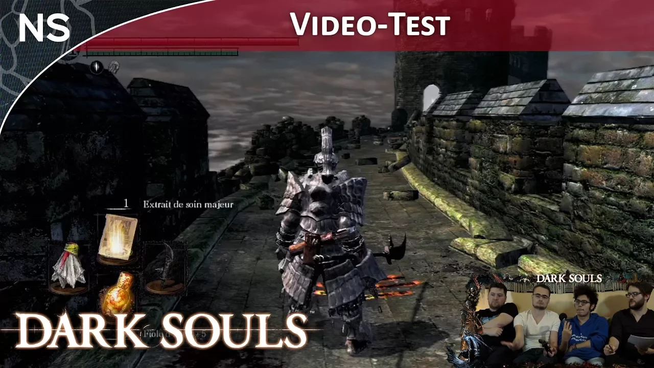 Vido-Test de Dark Souls Remastered par The NayShow