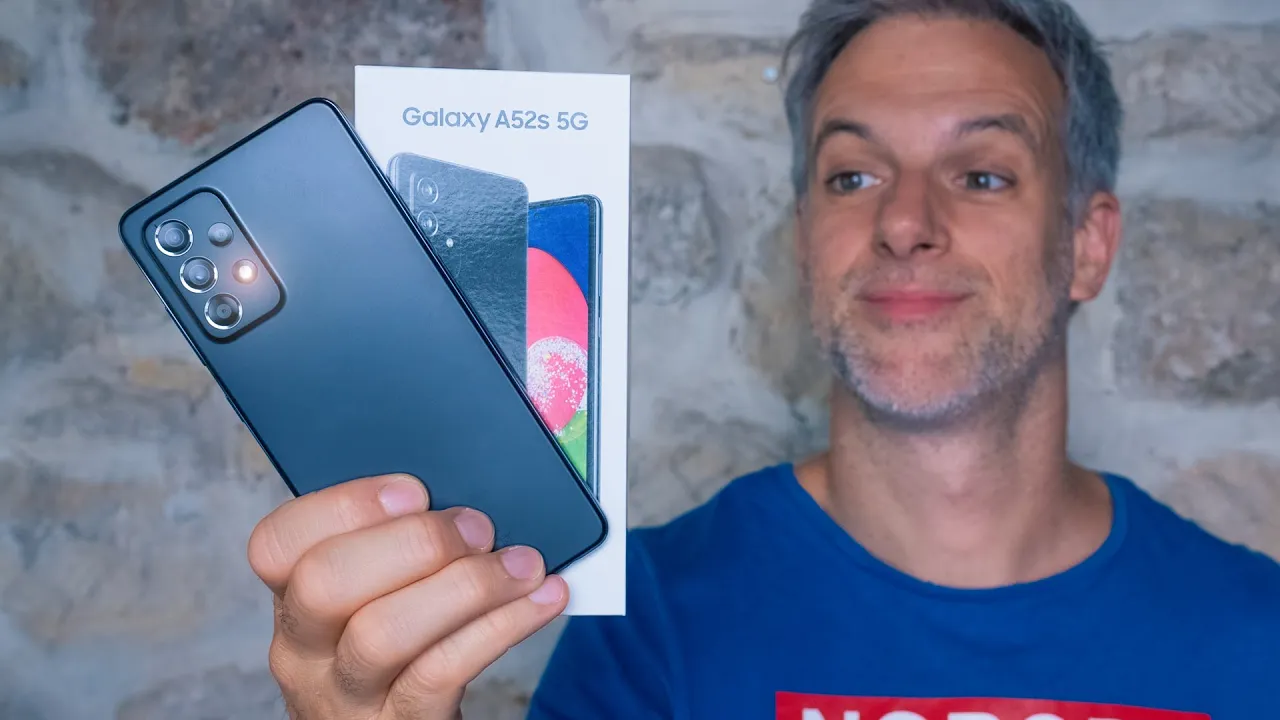 Vido-Test de Samsung Galaxy A52s par Monsieur GRrr