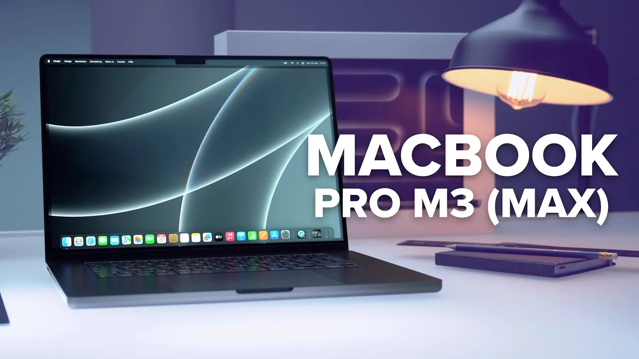 Vido-Test de Apple MacBook Pro M3 par Computer Bild